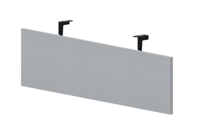 Лицевая панель 116хh.30см Inspira (GDB) UVF140SHNR серый / черный