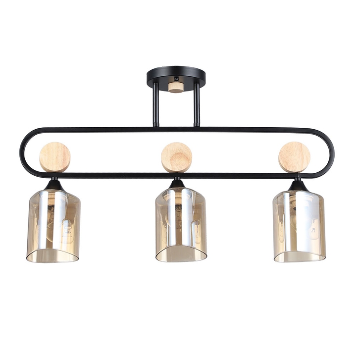 Люстра на штанге ARTE LAMP GLAMORE A5076PL-3BK