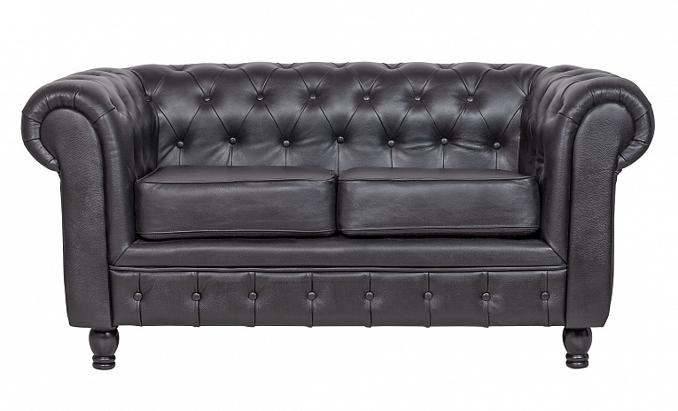 Диван из натуральной кожи Chesterfield 7LV24004-2-BGL