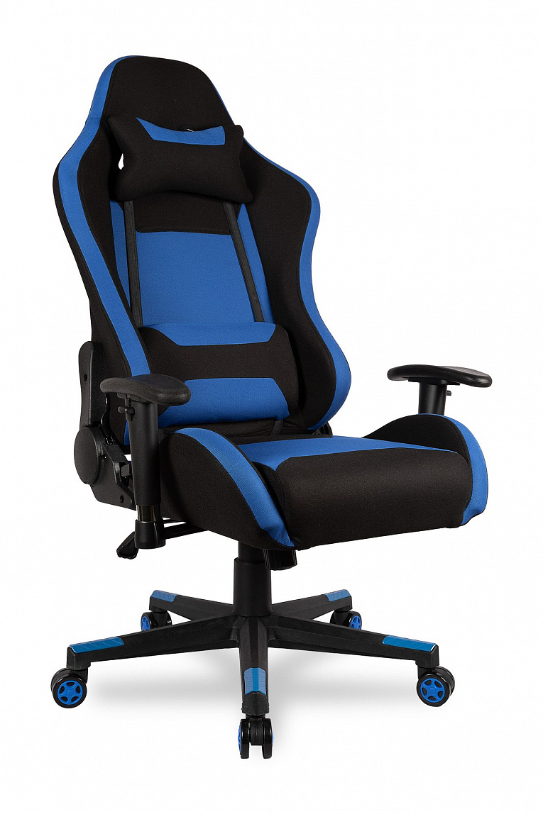 Геймерское кресло College BX-3760 Черный / Голубой
