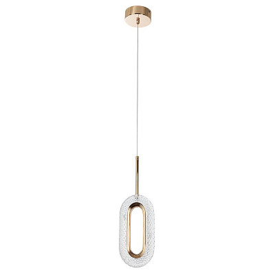 Подвесной светильник ARTE LAMP OVALE A2489SP-1GO