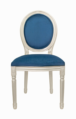 Стул Volker blue silver