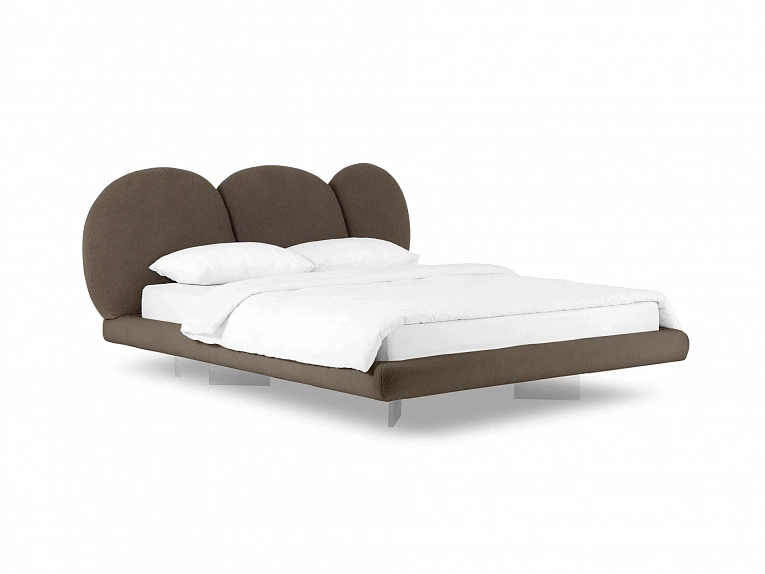 Кровать OgogoHome Targa 914823 коричневый