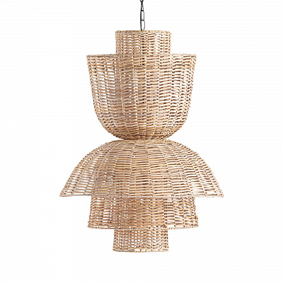Подвесной светильник Vical Plisse Rattan 28515