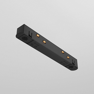 Коннектор питания прямой Maytoni Exility / Эксилити черный TRA034PC-42B TRA034PC-42B