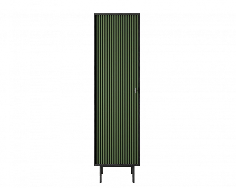 Шкаф пенал Этажерка Emerson (Эмерсон) Green (Грин) EM101/green/L