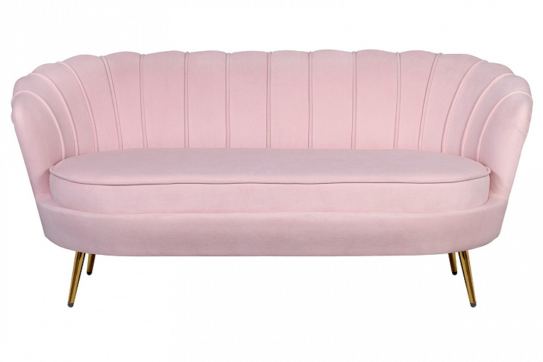 Дизайнерский диван Pearl Triple Pink Розовый