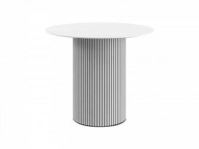 Стол обеденный OgogoHome Mono Stripe D90/D44/H75 966129 белый
